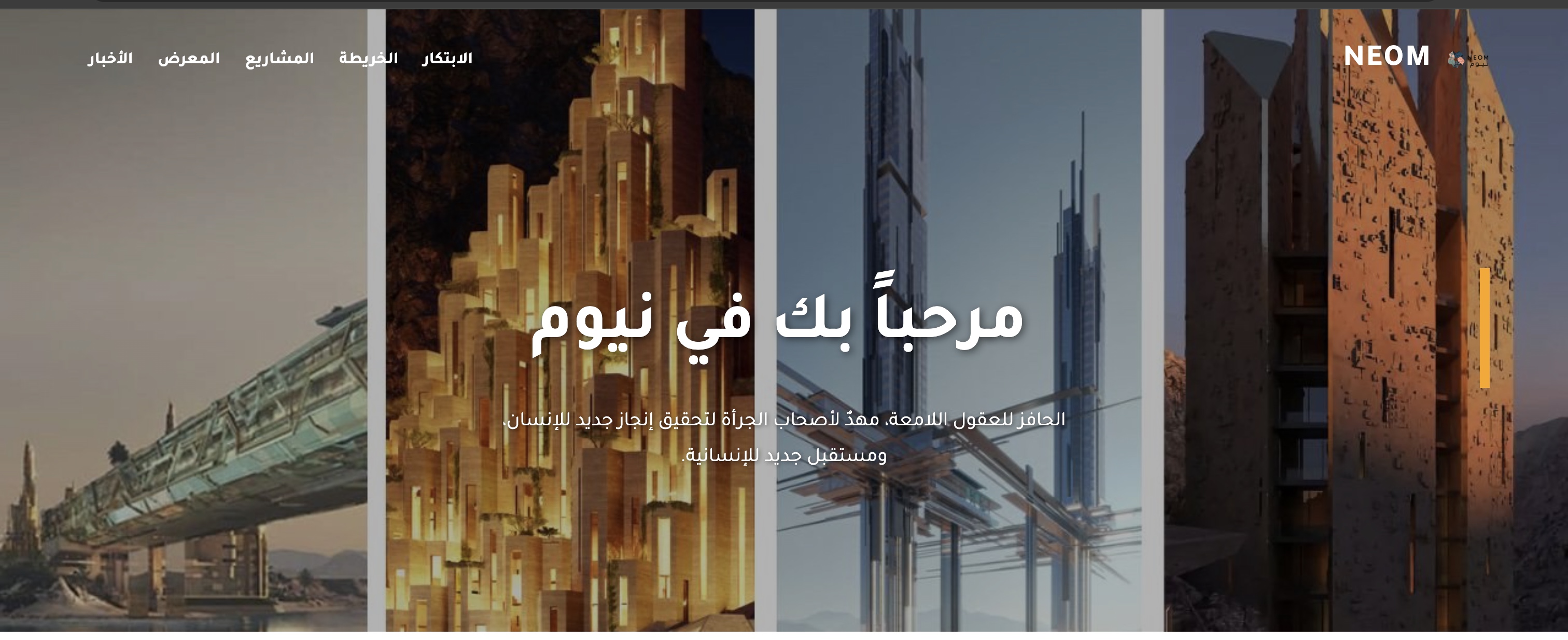  NEOMمشروع تصميم موقع